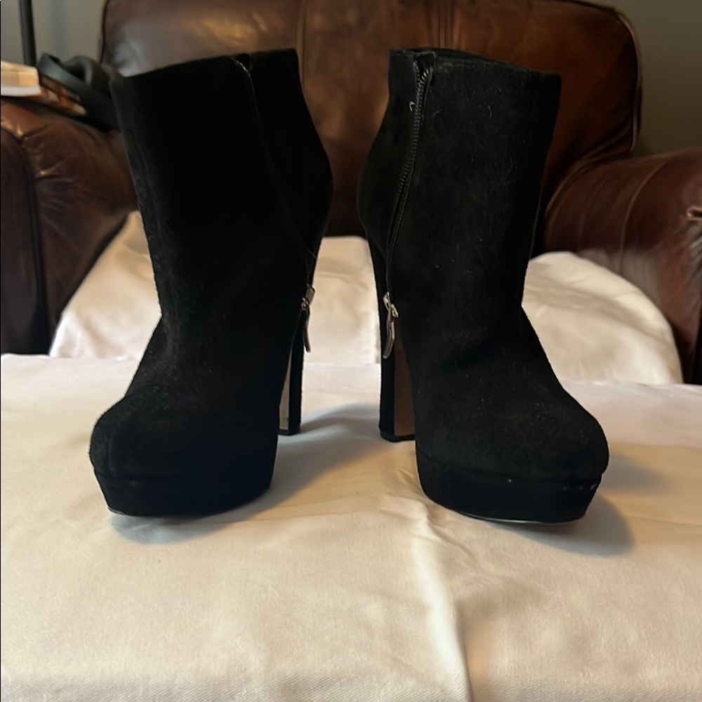 BCBGeneration Black Stiletto Heeled Boots